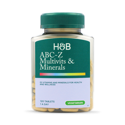 H&B ABC-Z Multivits 120 Tablets