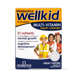 Vitabiotics Wellkid Multi-Vitamin Chewables 30 Tablets