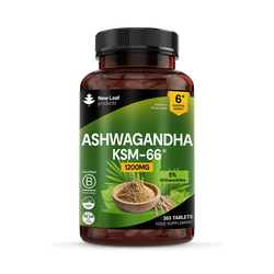 New Leaf Products Ashwagandha KSM 66 Tablets 365 tablets