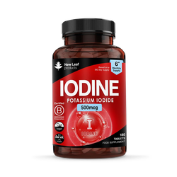 New Leaf Products Iodine Tablets 180 tablets