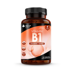 New Leaf Products Vitamin B1 Thiamine Tablets 120 tablets