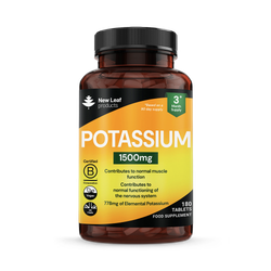 New Leaf Products Potassium Tablets 180 tablets