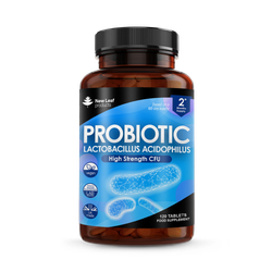 New Leaf Products Probiotic Lactobacillus Acidophilus Tablets 120 tablets