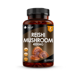 New Leaf Products Reishi Mushroom Capsules 120 capsules
