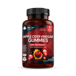 New Leaf Products Apple Cider Vinegar Gummies 30 gummies