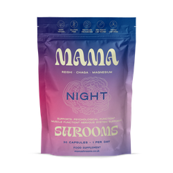 Mama Shrooms Night Functional Mushroom Capsules 30 Capsules