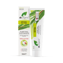 Dr Organic Tea Tree Toothpaste 100ml