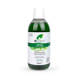 Dr Organic Aloe Vera Mouthwash 500ml
