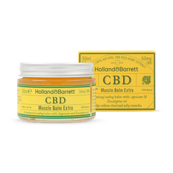 Holland & Barrett CBD Muscle Balm Extra 50ml
