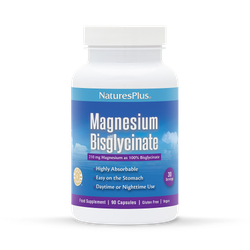 NaturesPlus Magnesium Bisglycinate Capsules 90 Capsules