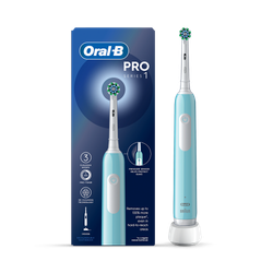 Oral-B Pro Series1 Cross Action Rechargeable Toothbrush  - Blue