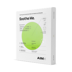 Box Of Aimx Soothing Sheet Mask With Peptides Soothe Me 5 Sheets X 25ml