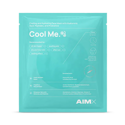 Aimx Hydrating And Cooling Face Mask With Probiotics Cool Me 25ml