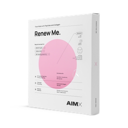Aimx Sheet Mask With Peptides And Collagen Renew Me 5 Sheets 25ml