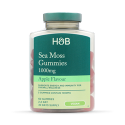 Holland & Barrett Sea Moss Apple Flavour 1000mg 60 Gummies