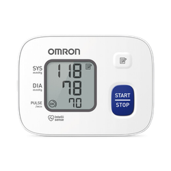 Omron Wrist Bpm (Hem-6161-E) White/Grey Rs2