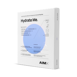 Aimx Moisturising Sheet Mask With Peptides Hydrate Me 25ml