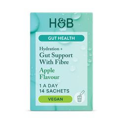 Holland & Barrett Hydration + Fibre Gut Support Apple Flavour 14 Sachets