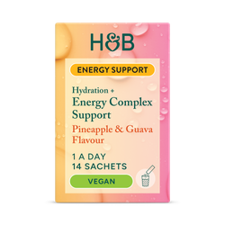 Holland & Barrett Hydration + Energy Support Pineapple Guava 14 Sachets