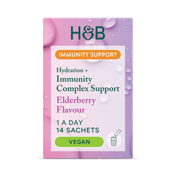 Holland & Barrett Hydration + Immunity Support Elderberry 14 Sachets