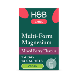 Holland & Barrett Magnesium High Absorption Mixed Berry Children 14 Sachets