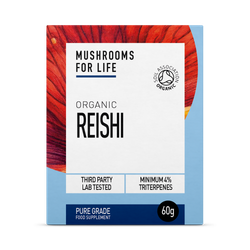 Mushrooms For Life Organic Reishi  Pure Grade Extract Powder 60g