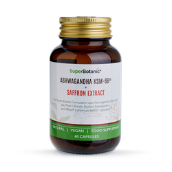 SUPER BOTANIC Ashwagdha KSM66 + Saffron extract
