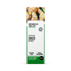 Botanicals For Life Organic Ginger Root Extract 50ml