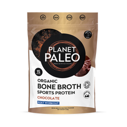 Planet Paleo Organic Bone Broth - Sports Protein Chocolate  240g