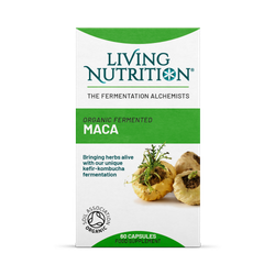 Living Nutrition Organic Fermented Maca 60 Caps