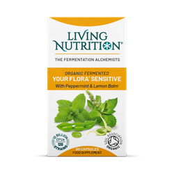 Living Nutrition Organic Your Flora Sensitive 60 Caps