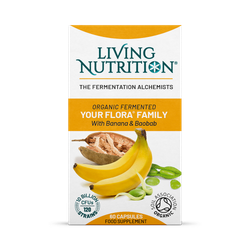 Living Nutrition Organic Your Flora Sensitive 60 Caps