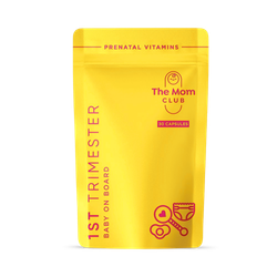 The Mom Club First Trimester - Baby on board - Prenatal Vitamins 30 Capsules