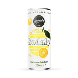 Remedy Sodaly Yuzu Lemon Sugar Free Drink 250ml