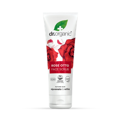 Dr Organic Rose Otto Face Scrub 125ml