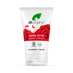 Dr Organic Rose Otto Hand Cream 125ml