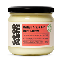 GOOD PHATS Organic British Grass-Fed Beef Tallow - 275g