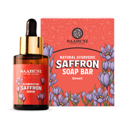 Saffron Duo - Illuminating Soap & Serum 120 g
