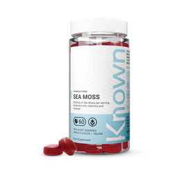 Known Nutrition Sea Moss 5000mg Apple Flavour 60 Gummies 60Gummy