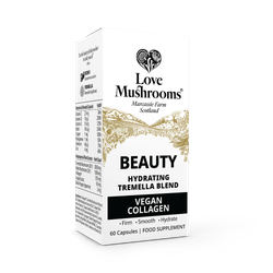 LOVE MUSHROOMS VEGAN COLLAGEN BEAUTY 4000MG 60 CAPSULES