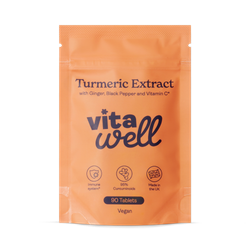 Vitawell Turmeric & Black Pepper 90s 90Tablets