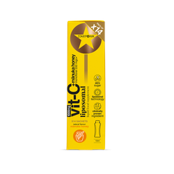 Starpowa Vit-C Liquid Liposomal 1000mg Manuka Honey 550 MGO 14 Sachets