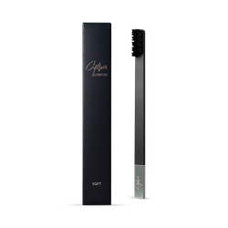 APRIORI Black Silver Soft Toothbrush