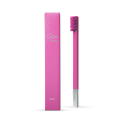 APRIORI Bubblegum Pink Silver Soft Toothbrush
