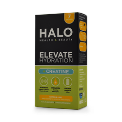 Halo Health and Beauty Limited ELEVATE Hydration +Creatine Electrolytes Lemon & Lime x7 Sachets