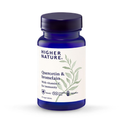 Quercetin & Bromelain - High Strength Complex - 60 Vegan Capsules