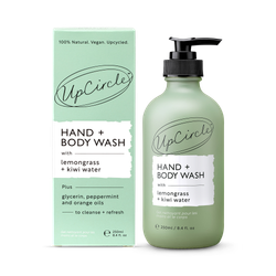 UpCircle Hand + Body Wash With Kiwi Water 250ml
