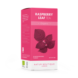 Natur Boutique Organic Raspberry Leaf Tea 20 Tea Bags