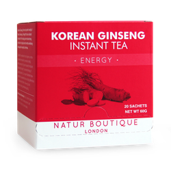 Natur Boutique Korean Ginseng Tea 20 Tea Bags