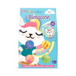 7th Heaven Llamacorn face mask & fizzer set Llamacorn face mask & fizzer set 1Item